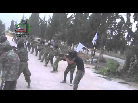 معسكر تدريبي لعناصر تجمع أنصار الإسلام في ريف دمشق