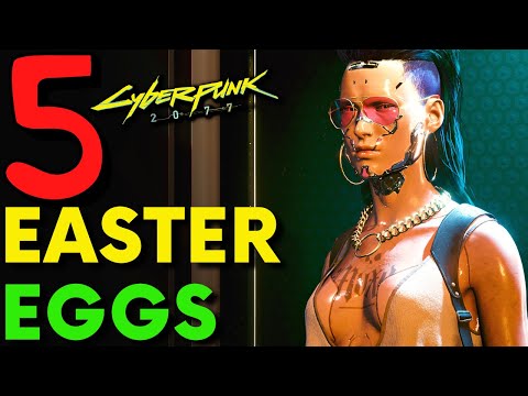 Cyberpunk 2077 - 5 Easter Eggs, Secrets & References | The Office, The Matrix, Blade Runner & More!