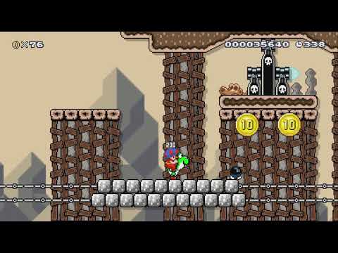 Minas de la Montaña Solitaria by RodrigoSpk - Super Mario Maker 2 - No Commentary 1bx