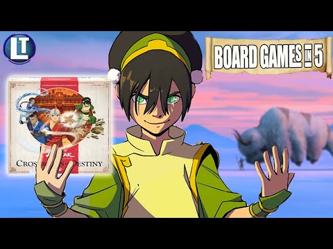 Avatar The Last Airbender: CROSSROADS OF DESTINY / Board Games in 5 Minutes