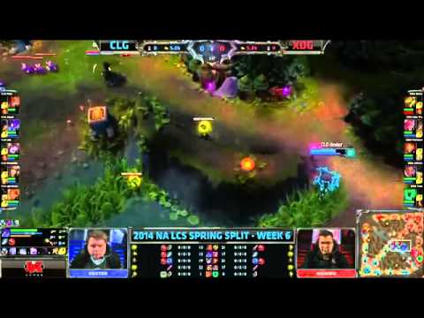 CLG vs XDG | CLG vs XDG | Season 4 NA LCS Spring Split W6D1 [HQ]