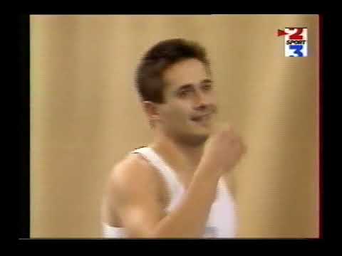 Yuriy PEDORENKO (UKR) tumbling - 1997 Europeans Eindhoven