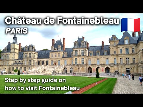 🇫🇷 Beautiful French castle Fontainebleau | Day trip from Paris | How to go to Fontainebleau