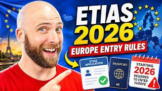 New 2026 Europe Travel Visa Requirements ETIAS