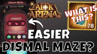 UPDATES TO THE DISMAL MAZE AND SURPRISE COUPONS! [AFK ARENA]