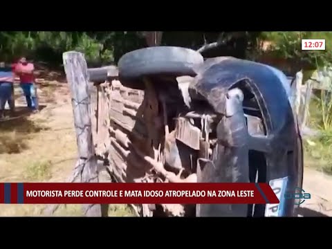 Motorista perde controle e atropela idoso na zona norte de Teresina 05 07 2021