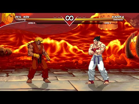 Evil Ken vs Kazuya | THE DEVIL WITHIN !! | CROSSOVER CLASH! | Street Fighter x TEKKEN