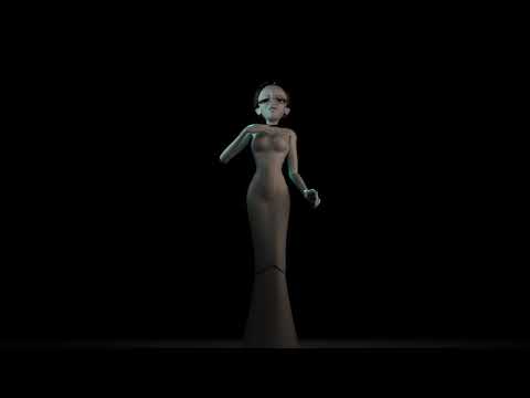 3D animation of a singer #2