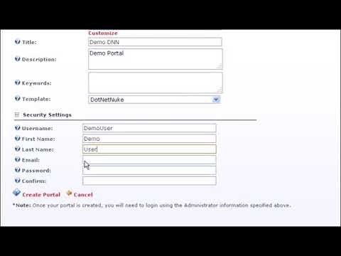 How to host multiple portals in the same DotNetNuke installation