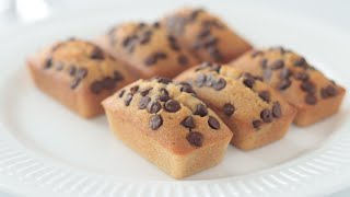  - チョコチップ・フィナンシェの作り方 Chocolate Chip Financier｜HidaMari Cooking