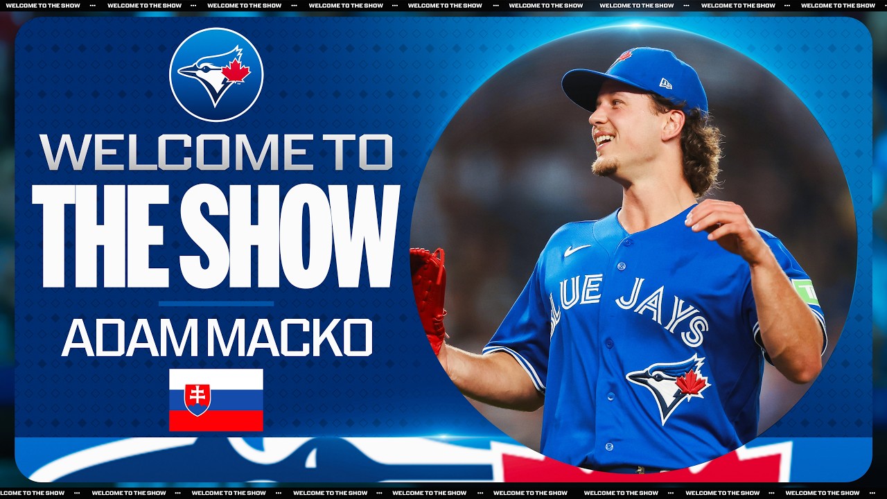 Adam Macko makes Major League debut with the Toronto Blue Jays (1st MLB player born in Slovakia!)