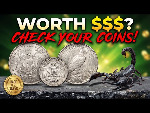Rare Silver Dollars and Washington Quarters Worth Big Money