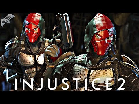 Injustice 2 Online - AWESOME RED HOOD COMBOS!