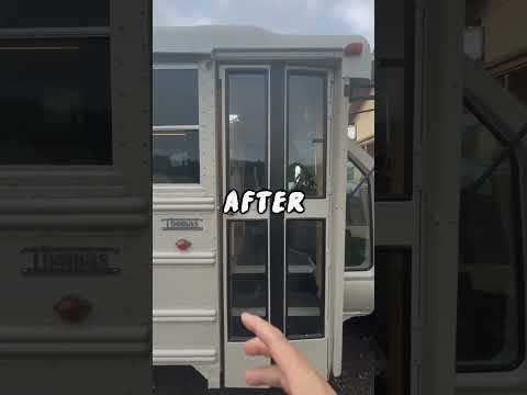 School Bus Conversion Before / After Short (Vin D Throwback)