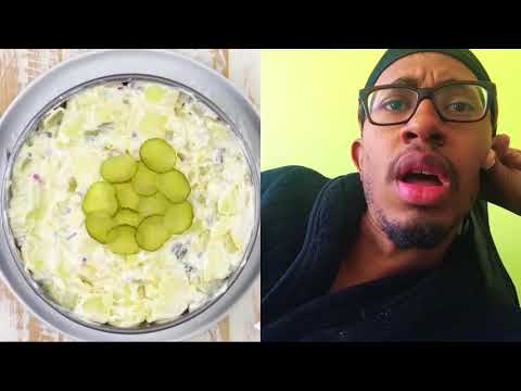 Kalen Reacts to Potato Salad Cake