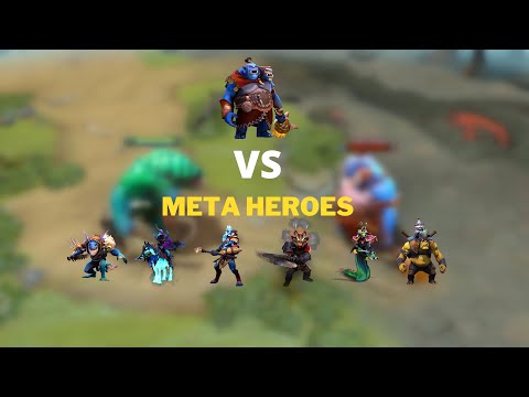 Ogre Magi vs Meta Heroes | Epic battle | 1V1 who wins?? Dota2 7.33b