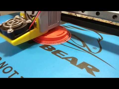 3D печать на принтере детали из пластика