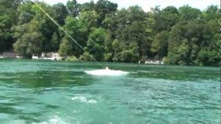 preview picture of video 'Elkhart Lake - Richard - Wakeboarding - Falling Sideways'