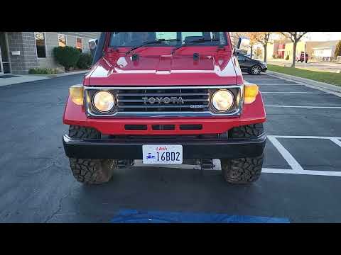 Sold: 1989 Toyota Land Cruiser BJ70 Soft-Top