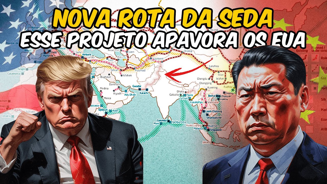 🌏🔥 CHINA DESTRUIRÁ EUA NOS PRÓXIMOS ANOS COM A NOVA ROTA DA SEDA 🚢💼