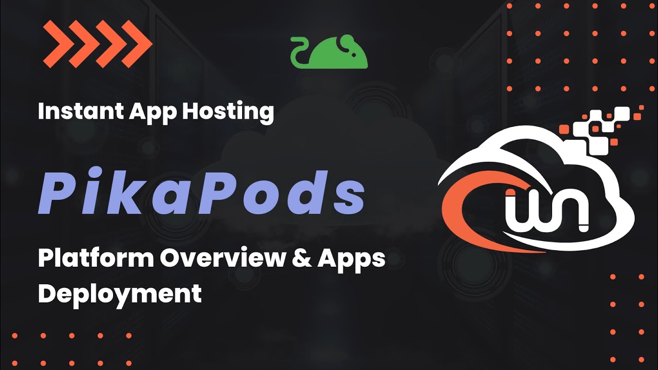 Video thumbnail: PikaPods | Instant Open Source App Hosting