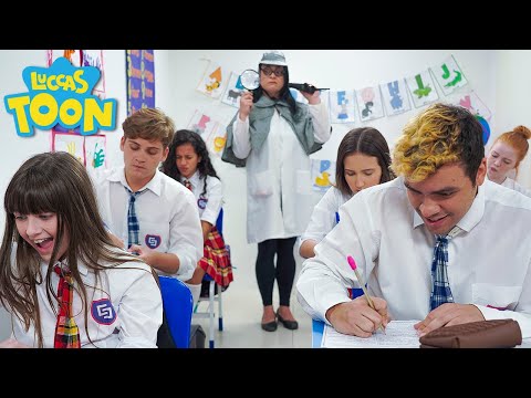 O DIA DA PROVA FINAL NA ESCOLA DO LUCCAS PARA ENTRAR DE FÉRIAS