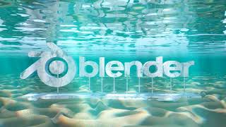 Under water logo reveal- Blender tutorial (Eevee)