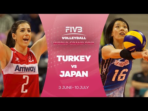Turkey v Japan highlights - FIVB World Grand Prix