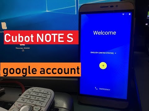 bypass google account Cubot NOTE S frp bypass 2018 100%