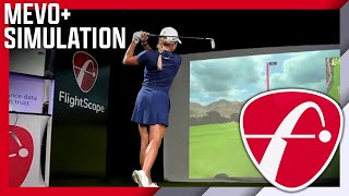 FlightScope Mevo+ Simulation