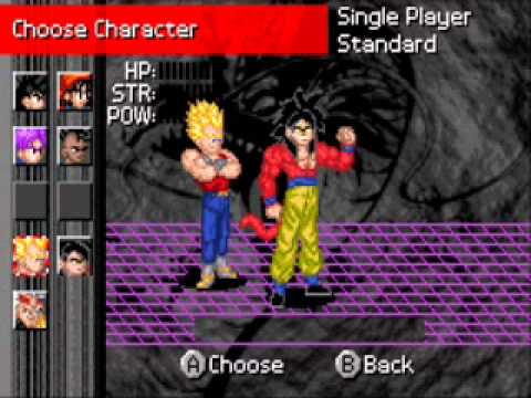 dragon ball gt transformation gba cheats