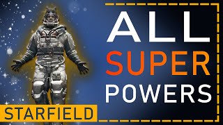 How to Get Super Powers In Starfield 🚀 Detailed Guide for all Powers #starfieldgameplay