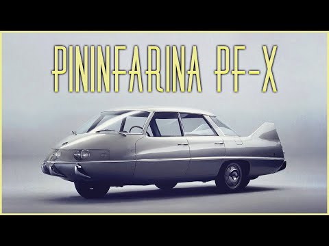 Pininfarina PF-X: The Future Car That Arrived TOO EARLY | 60 Years Too Soon?