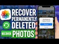 How To RECOVER PERMANENTLY DELETED Photos And Videos On IOS IPhone IPad IOS 2025