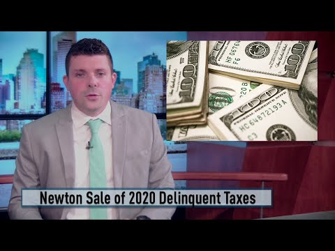 NJ Newton Sale Of 2020 Delinquent Taxes
