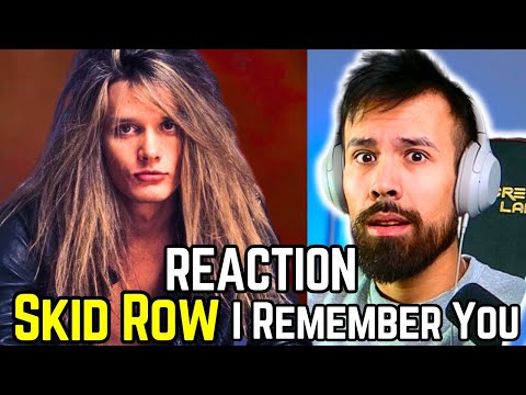 Hip Hop Head FIRST Time Hearing SKID ROW - I Remember You REACTION