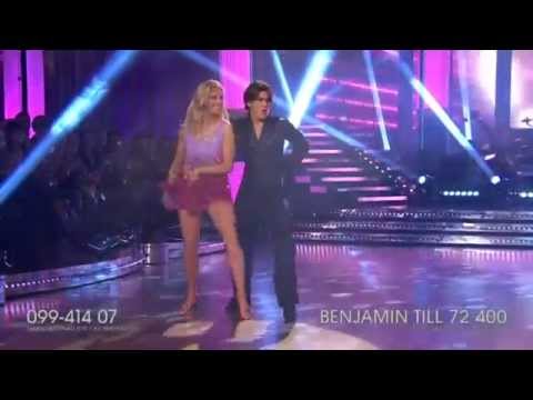 Benjamin Wahlgren och Sigrid Bernson -- cha cha cha - Let's Dance (TV4)