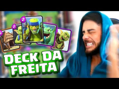 A FREIRA VOLTOU!!!  - DECK CLASH ROYALE