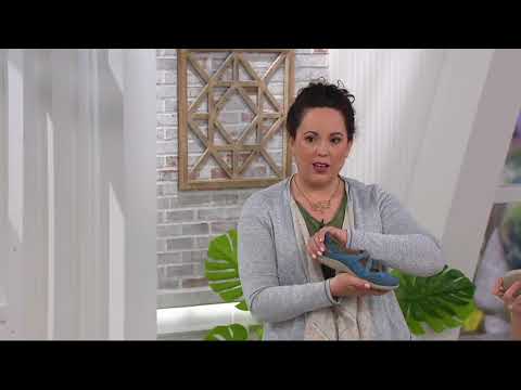 Earth Origins Perforated Leather Slip-On Shoes - Tova on QVC