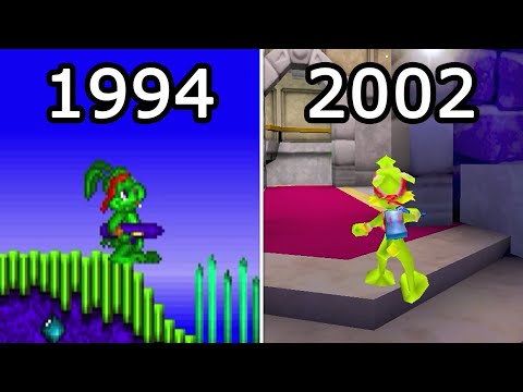Evolution of Jazz Jackrabbit (1994-2002)