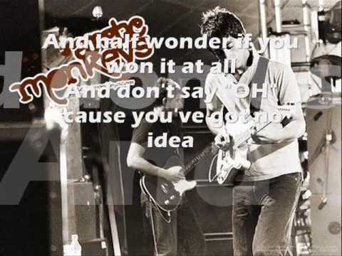 Despair In The Departure Lounge - Arctic Monkeys (Lyrics)