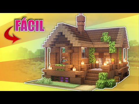 Minecraft: Perfect House for Survival |  Tutorial How to Make Minecraft Wooden House *Easy*