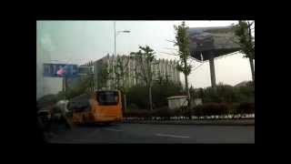 【China/中国】 山东省青岛市 ・中国人に車で送ってもらったゾ