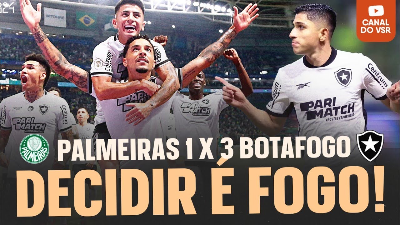 FESTA NO PARQUE DE NOVO: BOTAFOGO 3 A 1