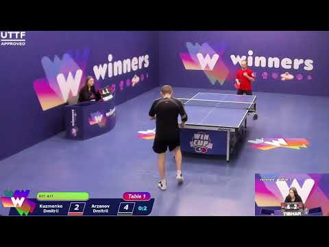 WINners CUP table 1 12.01  Kuzmenko Dmitrii - Arzanov Dmitrii 16:30