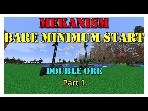 MEKANISM  -Ore Doubling- Minecraft Modding