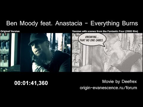 Ben Moody Feat. Anastacia - Everything Burns (Original Version vs. Alternative Version)
