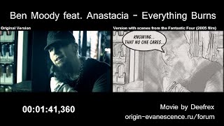 Ben Moody Feat. Anastacia - Everything Burns (Original Version vs. Alternative Version)
