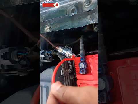 car amplifier fuse holder installing #shorts#youtubeshorts#ytshorts