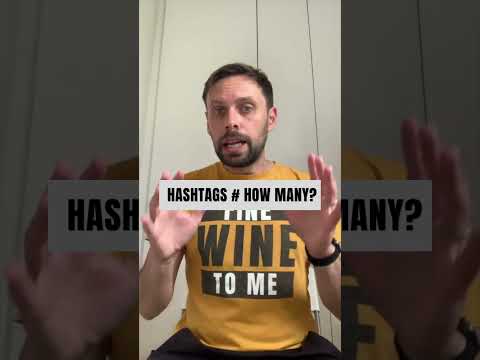 Hashtags!!! But how many??? #hashtagstrategy #socialmediatips #digitalmarketing #smallbusiness #wine